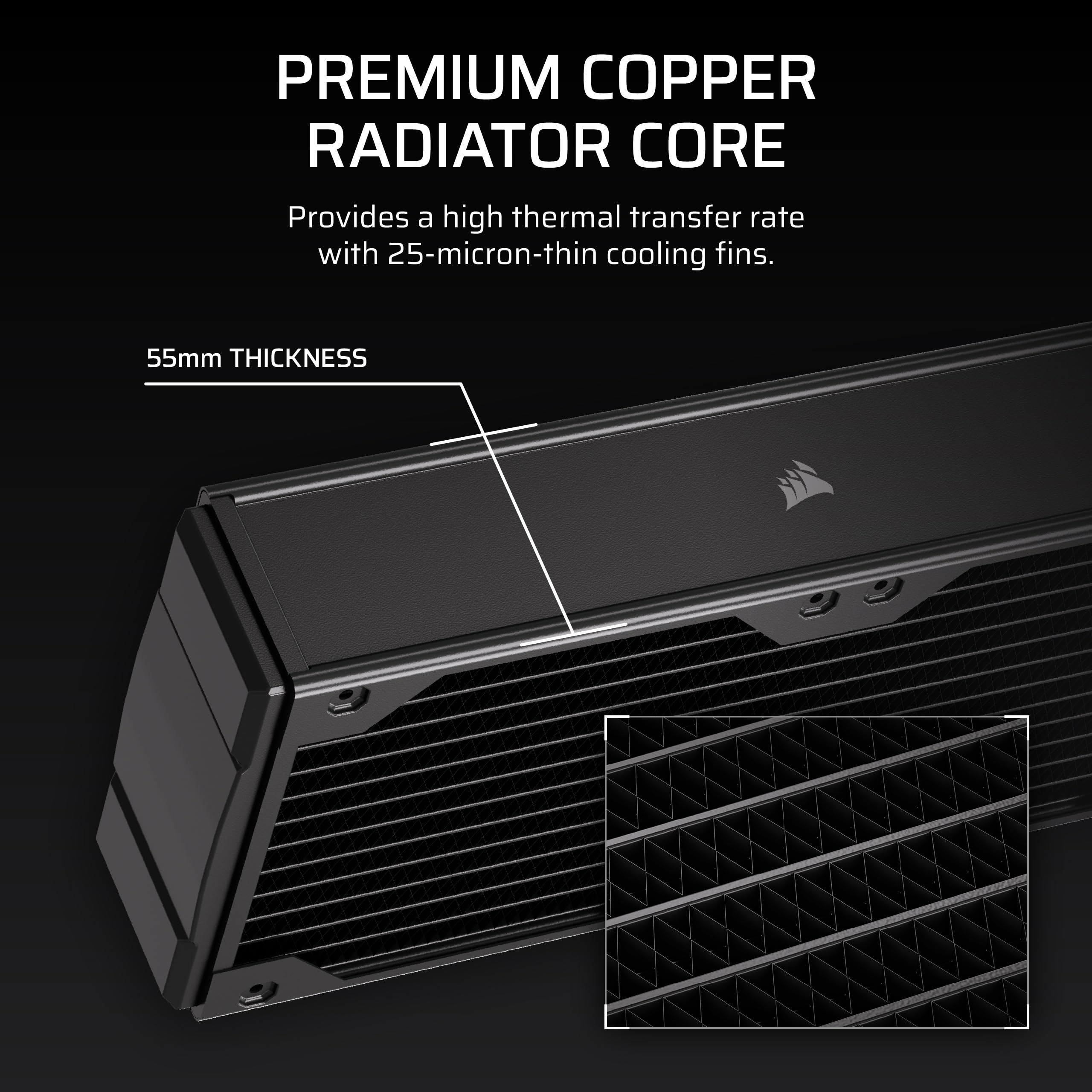 Amazon.co.jp: CORSAIR Hydro X Series XR7 360 V2 水冷ラジエーター